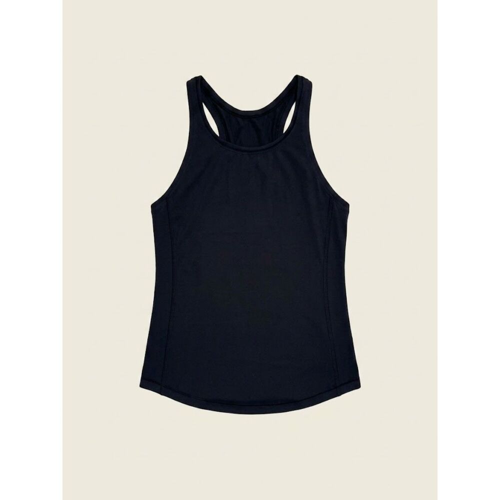 lululemon Cool Racerback Tank Black Size 6 Luxtreme Slim Racerback W1F99S